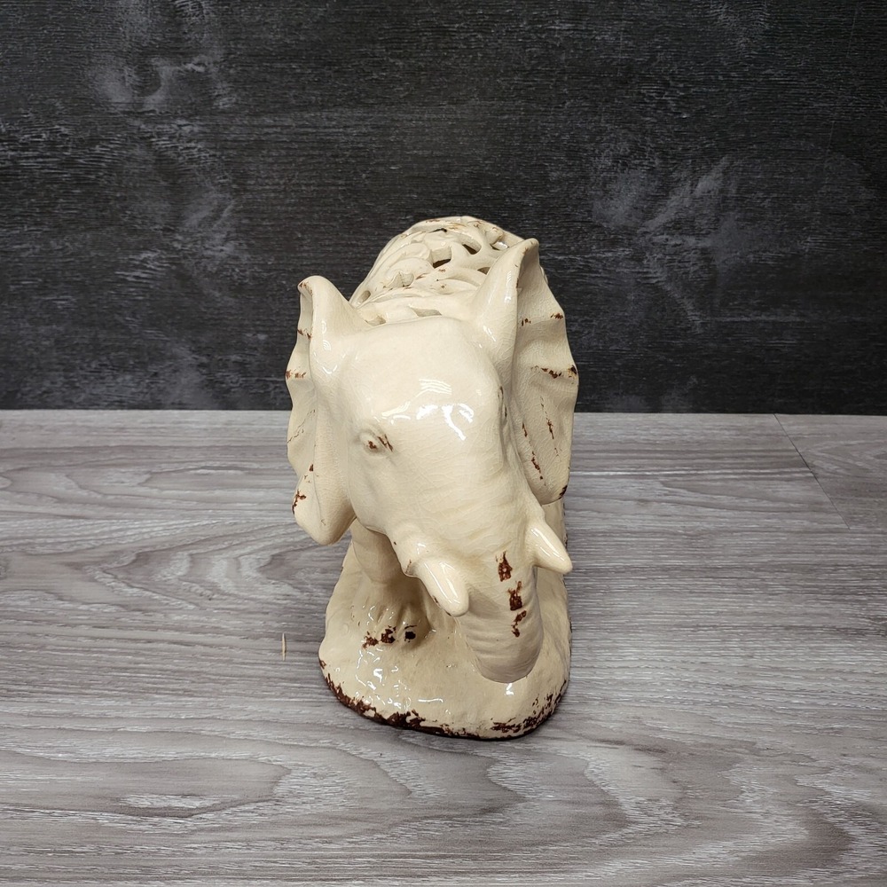 Elephant Statue Home Decor Ceramic Absolutely Beautiful 😍 - Picture 4 of 8